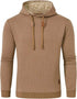 Premium Men’s Fleece Hoodies - Jacquard Pullover Sweatshirts for Men - High-Quality Male Hooded Sweatshirts - Warms Hoodies